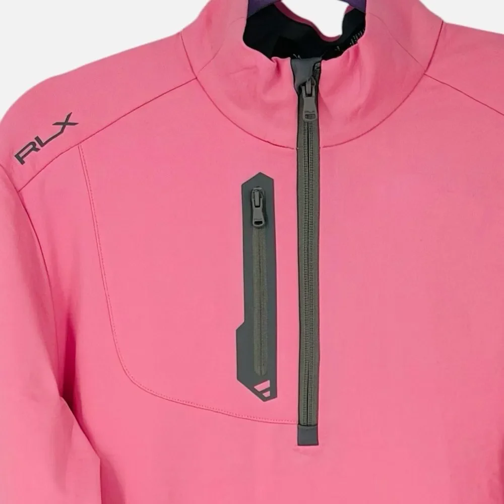RLX Ralph Lauren All Gender Golf Luxury Jersey Pink Jacket S